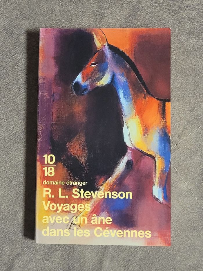 Voyages avec un âne dans les Cévennes Robert Louis Stevenson, Léon Bocquet, Jacques Parsons