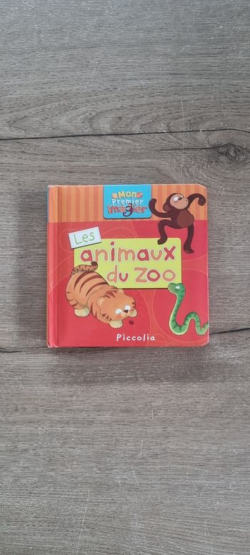 Livre imagier : Les animaux du zoo