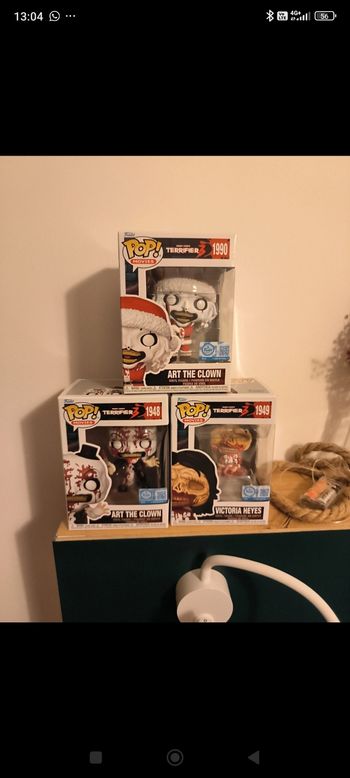 Lot de 3 pops terrifier 3 