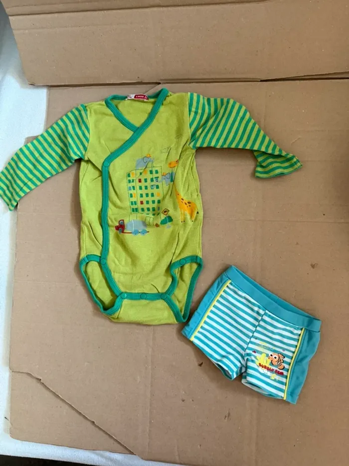Lot de 23 vêtements bébé garçon taille 6 mois - photo numéro 3