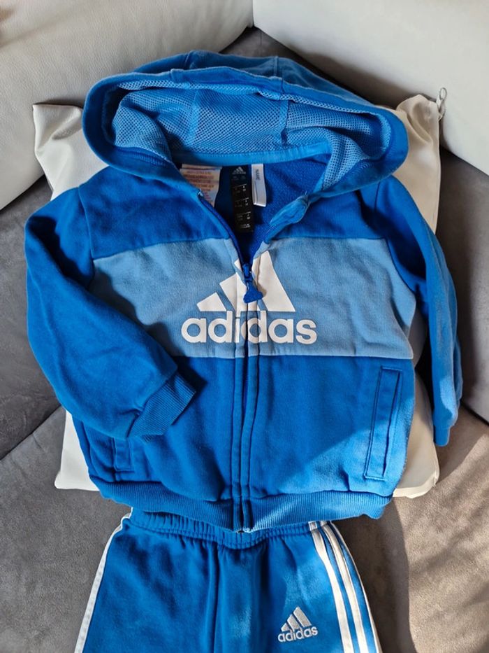 Ensemble adidas 9 12 mois bebe - photo numéro 3
