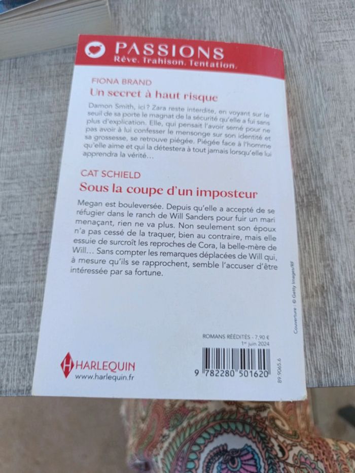 Livres harlequin Passions - photo numéro 2