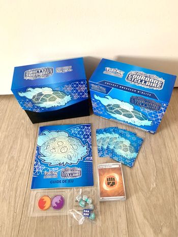 ETB - Coffret Dresseur d’Élite Couronne Stellaire avec goodies