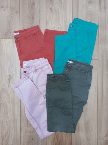 Lot 4 chinos taille 36