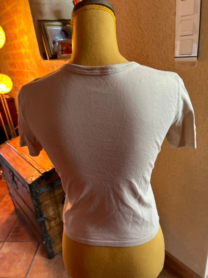 Zara t shirt manches courtes taille s - photo numéro 2