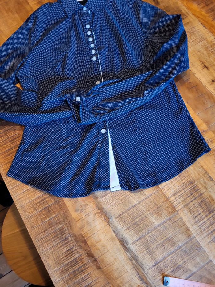 Chemisier, chemise cintrée originale M - photo numéro 3