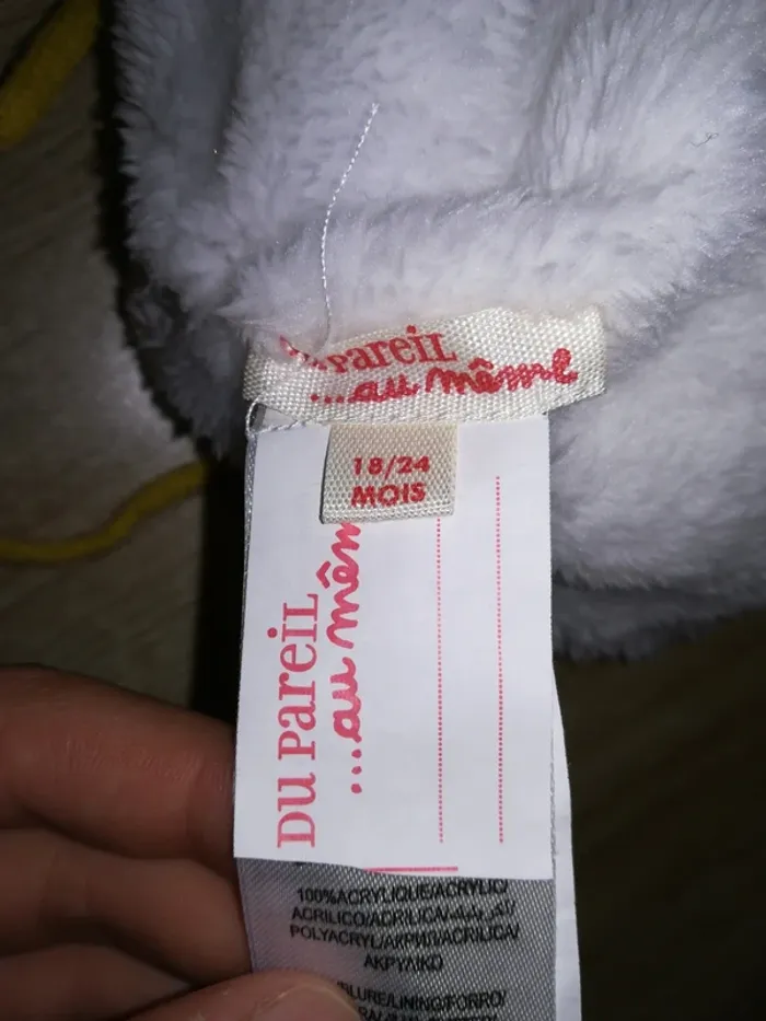 Bonnet enfant 18/24 mois Du pareil au même - photo numéro 4
