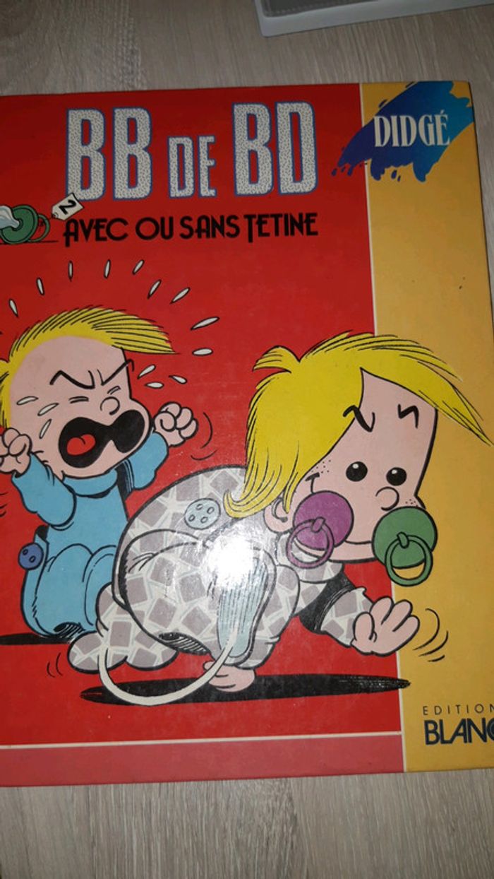 BD de bd  avec ou sans tétine