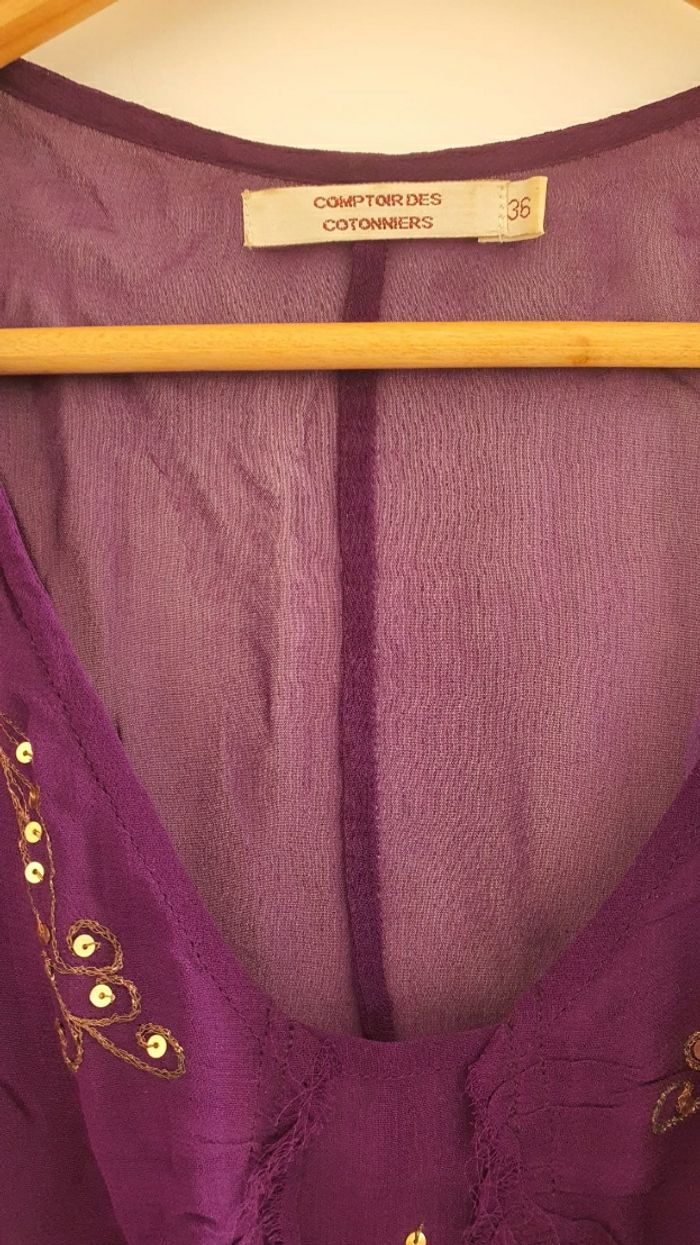 Haut comptoir des cotonniers taille 36 - photo numéro 3