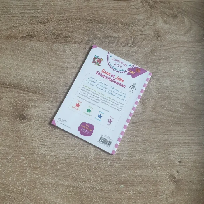 ⭐ Livre Sami et Julie fêtent Halloween J'apprends à lire Hachette éducation #emyfleury_livres - photo numéro 2