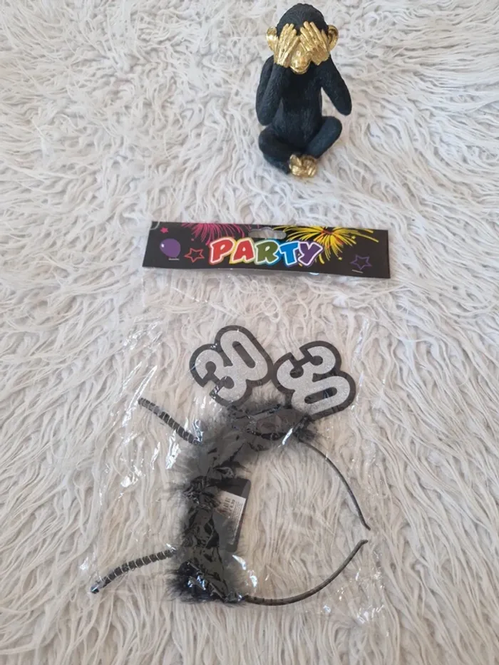 🤗 Accessoires anniversaire 30 ans neuf