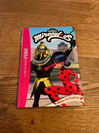 Livre La bibliothèque Rose Miraculous Retour vers le passé Numéro 51