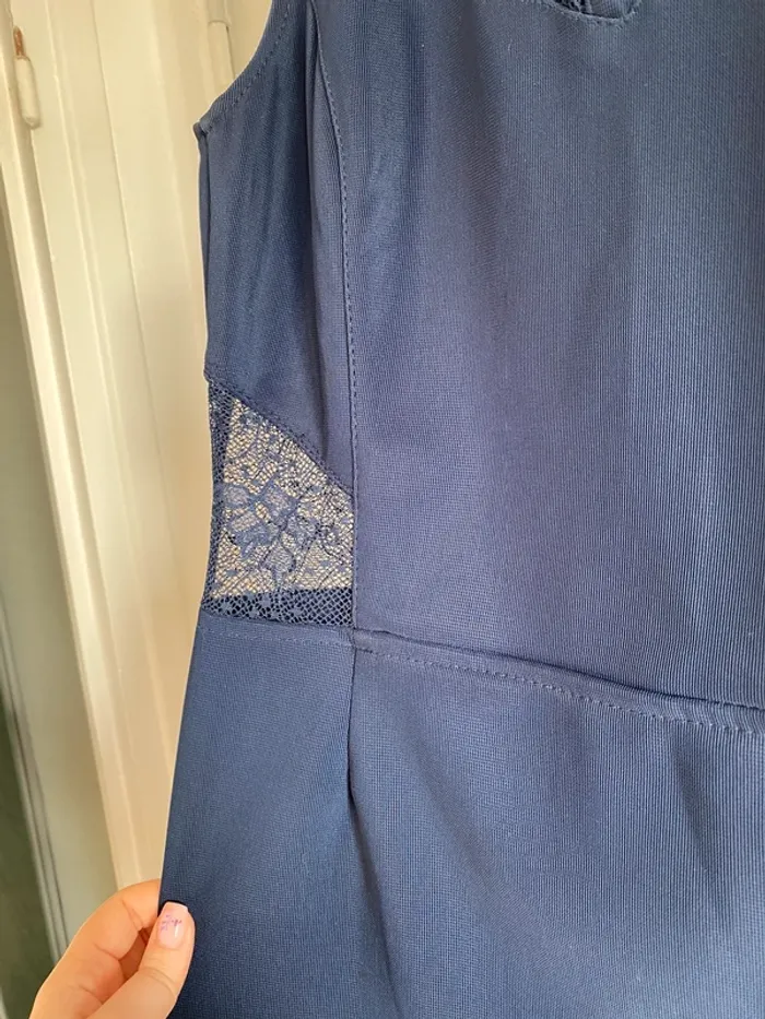 Robe moulante bleu Jennyfer - photo numéro 4