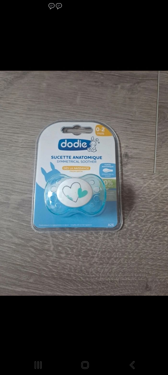 Tétine dodie 0-2 mois