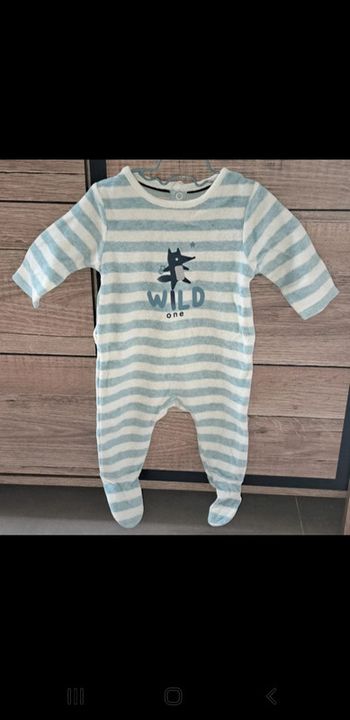 Pyjama une pièce Obaïbi 3 mois