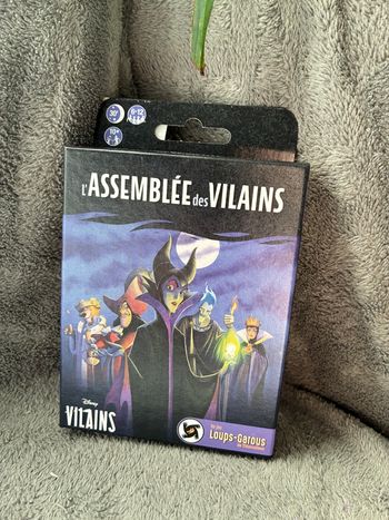 Jeu de cartes Disney l’assemblée des vilains 