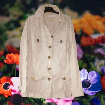 Veste beige - Cache cache - Taille 3/L