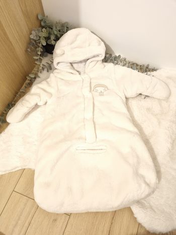 Chancelière douce cosy pousette mixte  0/6mois