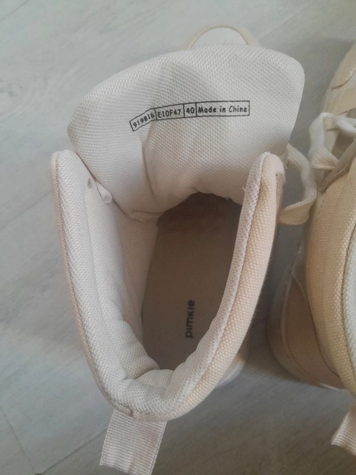 Baskets compensées Pimkie neuves avec étiquette - photo numéro 5