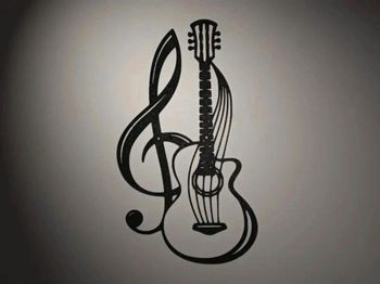 Deco murale guitare