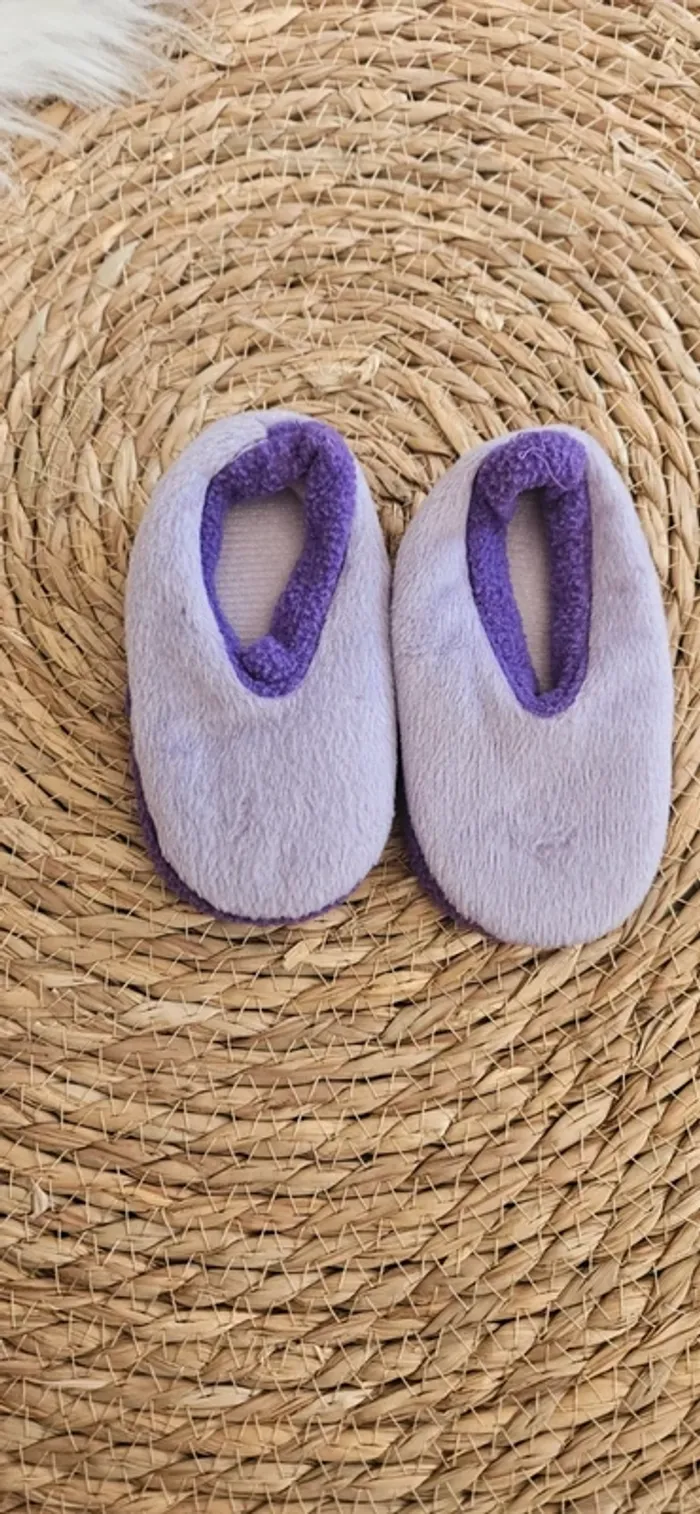 Lot de chausson bébé taille 18 - photo numéro 2