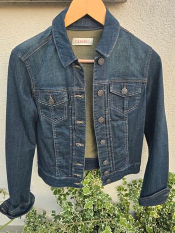 Veste en jeans femme camaieu taille s 36