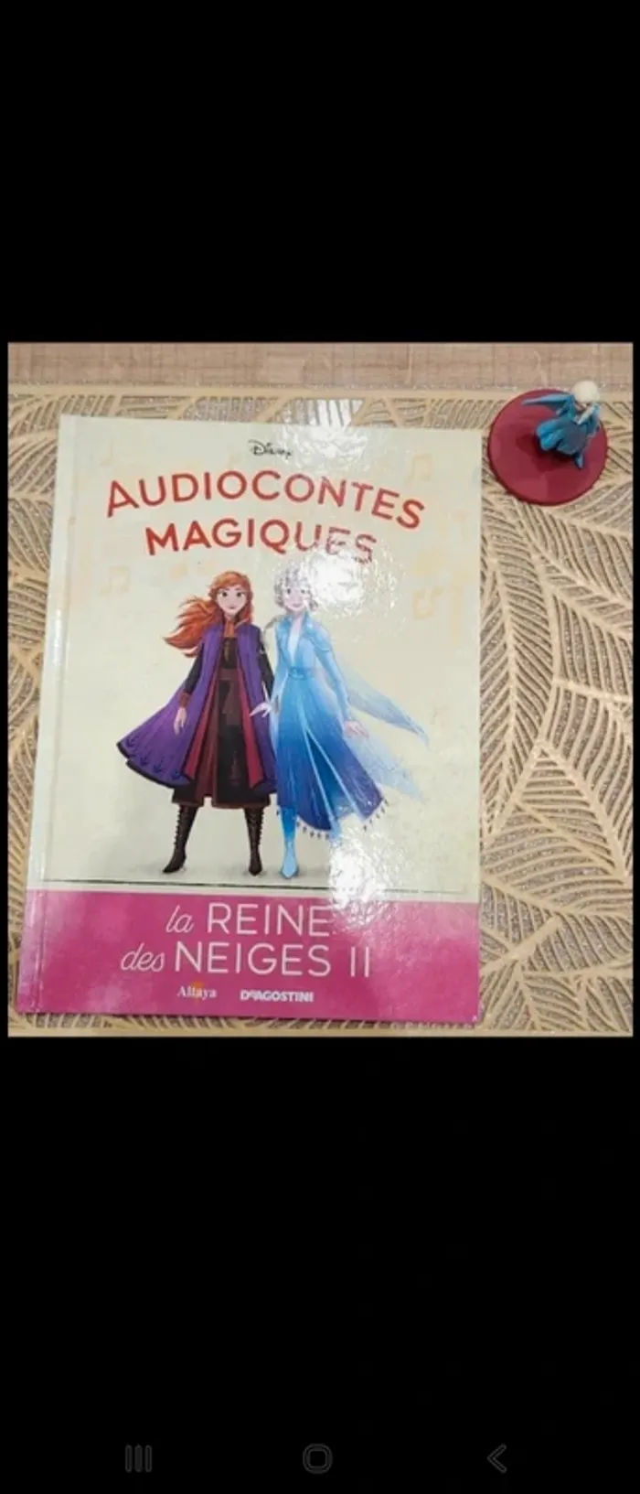 Livre+Figurine46 audioconte magique altaya deagostini disney magic audio conte compte