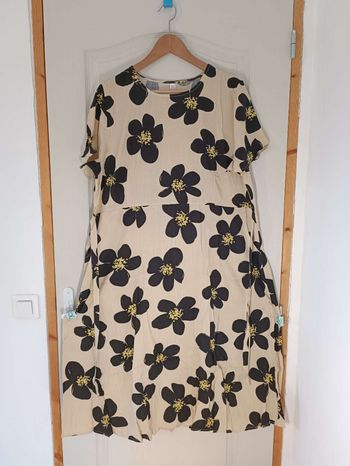 Robe floral vintage 44 2XL