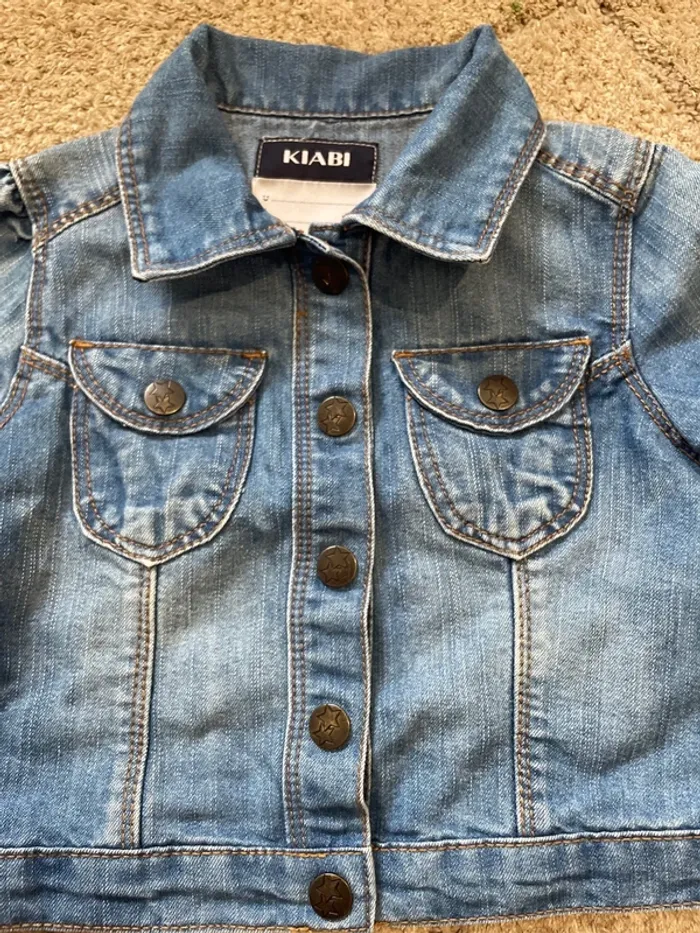 Veste en jeans 24 mois - photo numéro 3