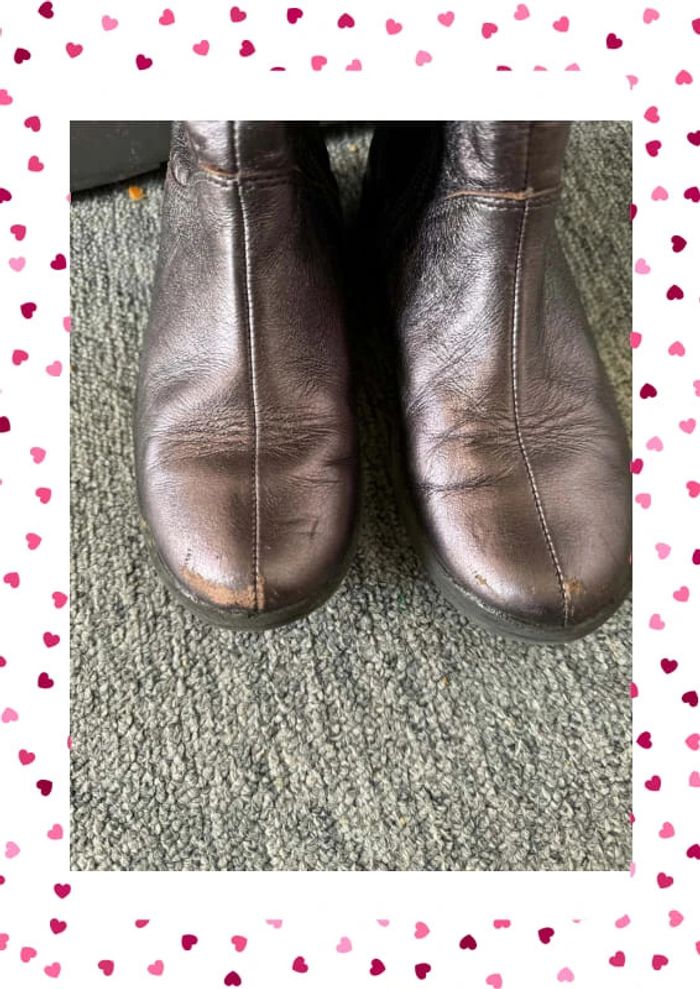 Bottes cuir fille - photo numéro 2