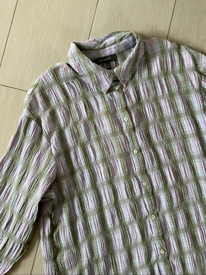 Primark chemise à carreaux oversize S - photo numéro 2
