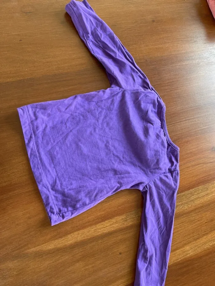 Lot de 4 t-shirt manches longues taille 2 ans bon état - photo numéro 12