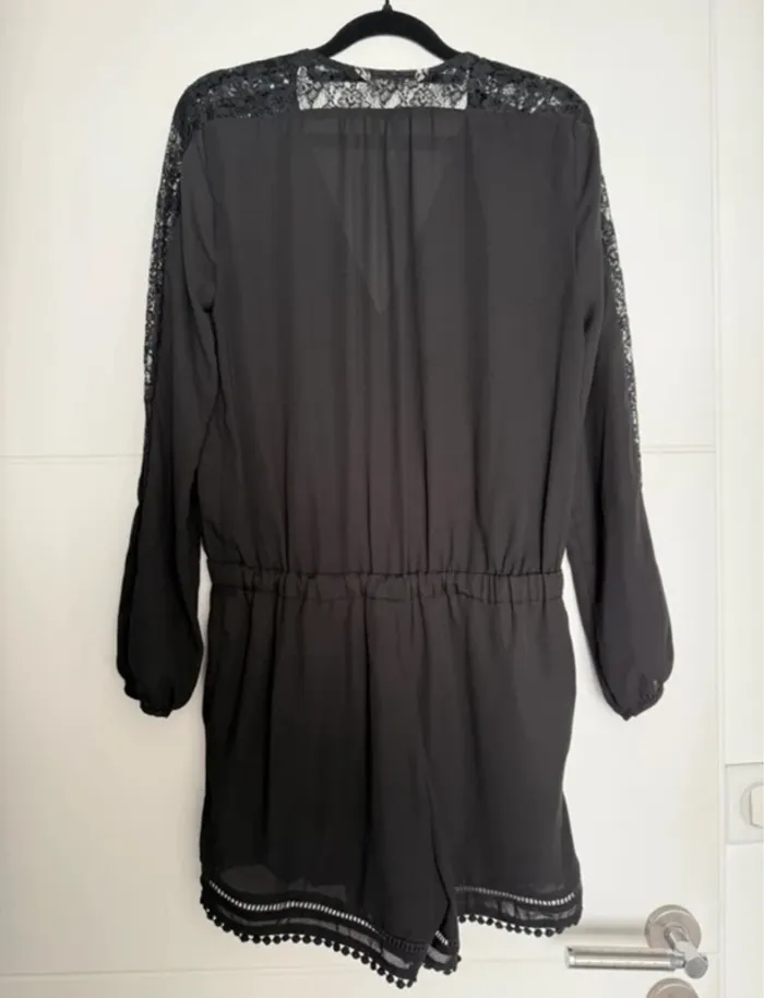 Combishort noir et dentelle Naf Naf taille M ou 38 - photo numéro 11