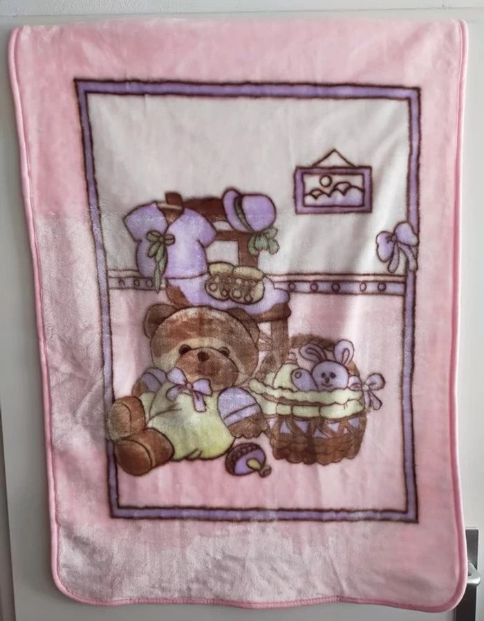 👶Couverture bébé polaire douce👶