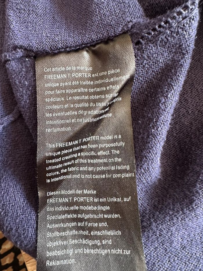 Pull léger bleu marine - photo numéro 7