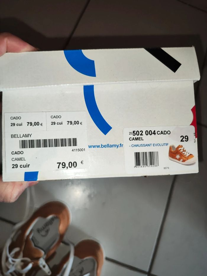 Chaussures garçon Bellamy neuve taille 29 - photo numéro 5