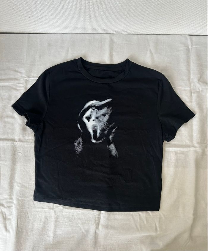 Crop top noir - photo numéro 2