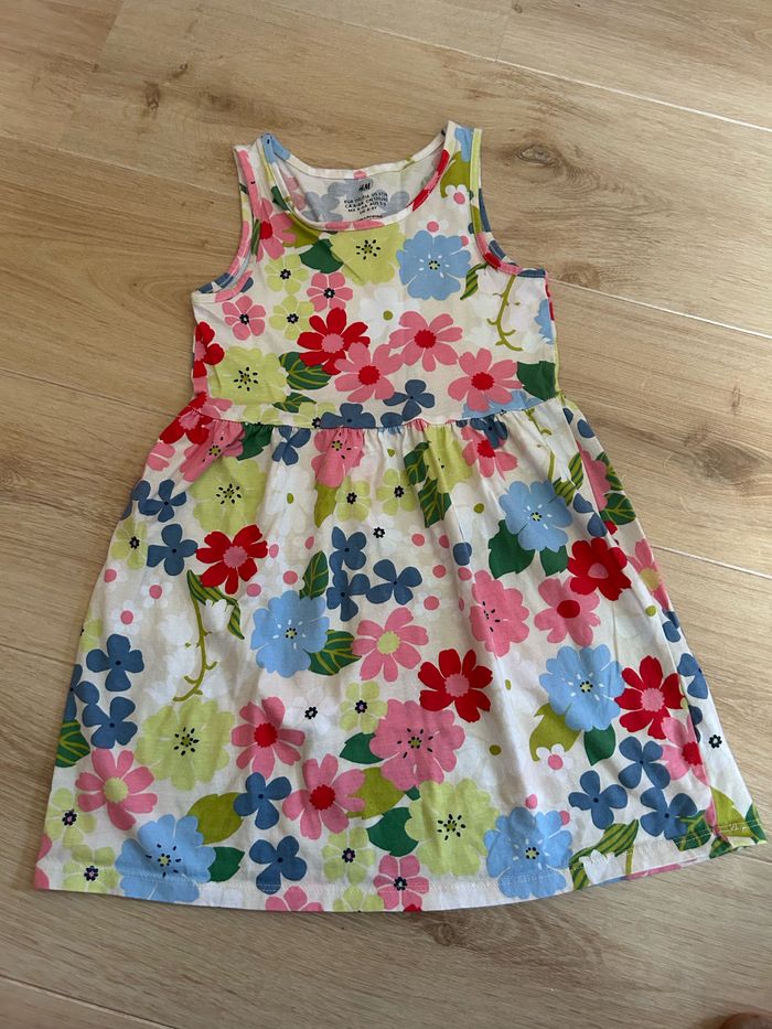 Robe à fleurs fille