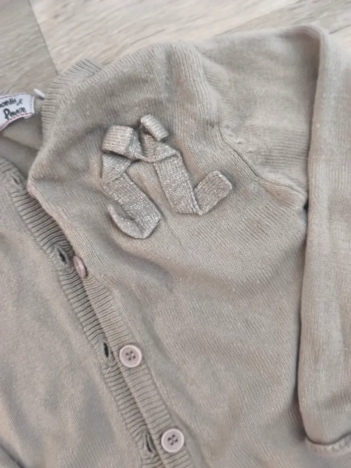 Gilet taille 2 ans 24 mois marque Charlie et prune - photo numéro 2