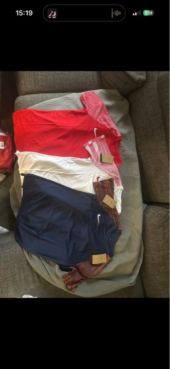 Lot de trois maillots Nike 