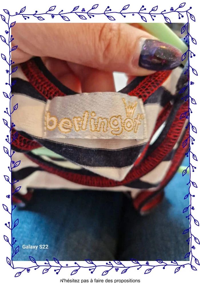 🌈 Barboteuse garçon "Berlingot" Taille 2 ans 🌈 - photo numéro 3