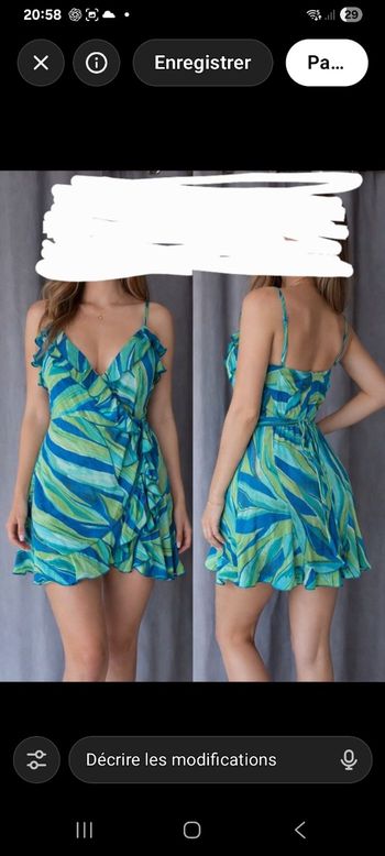 Magnifique robe taille s h&m 