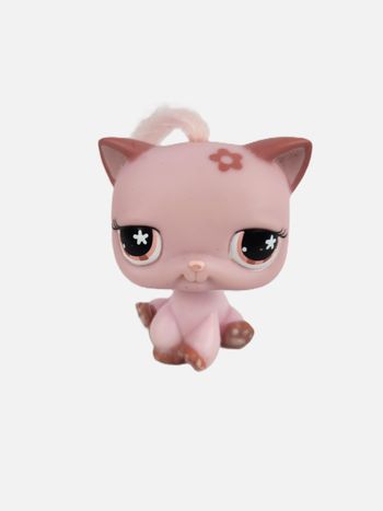 Littlest Petshop LPS Chat Siamois Rose #603