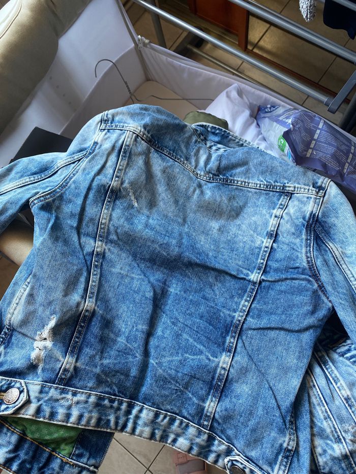 Veste jean zara M - photo numéro 3
