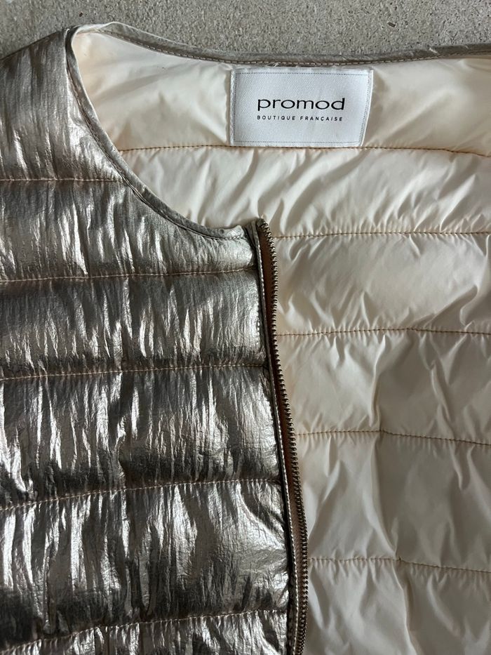 Doudoune dorée Promod - photo numéro 6