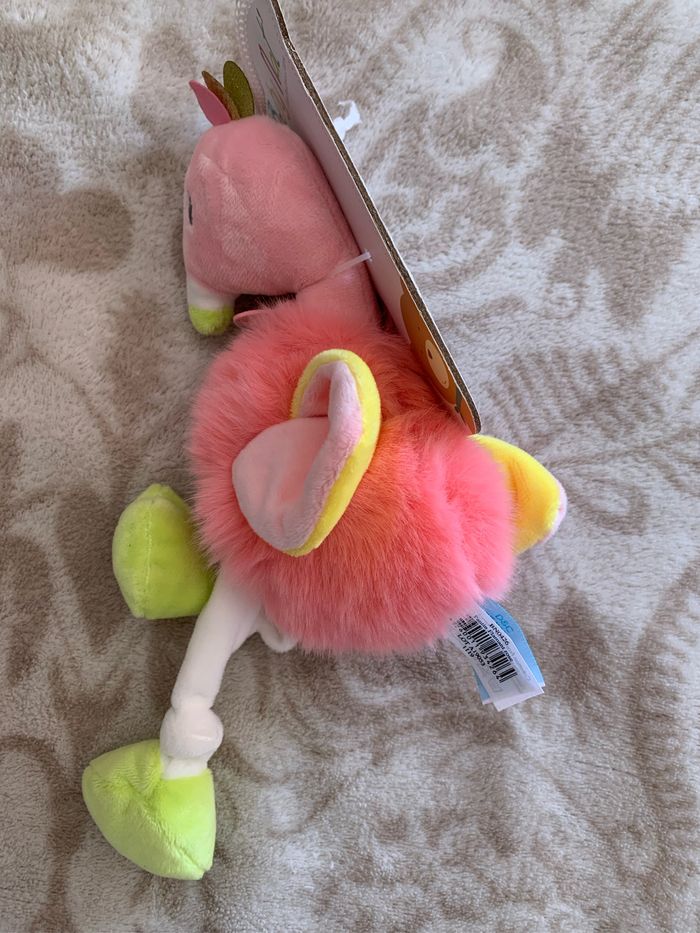 Doudou flamand rose Baby nat - photo numéro 4