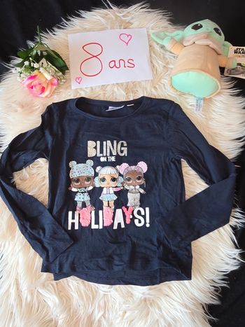 Haut manche longue poupée lol