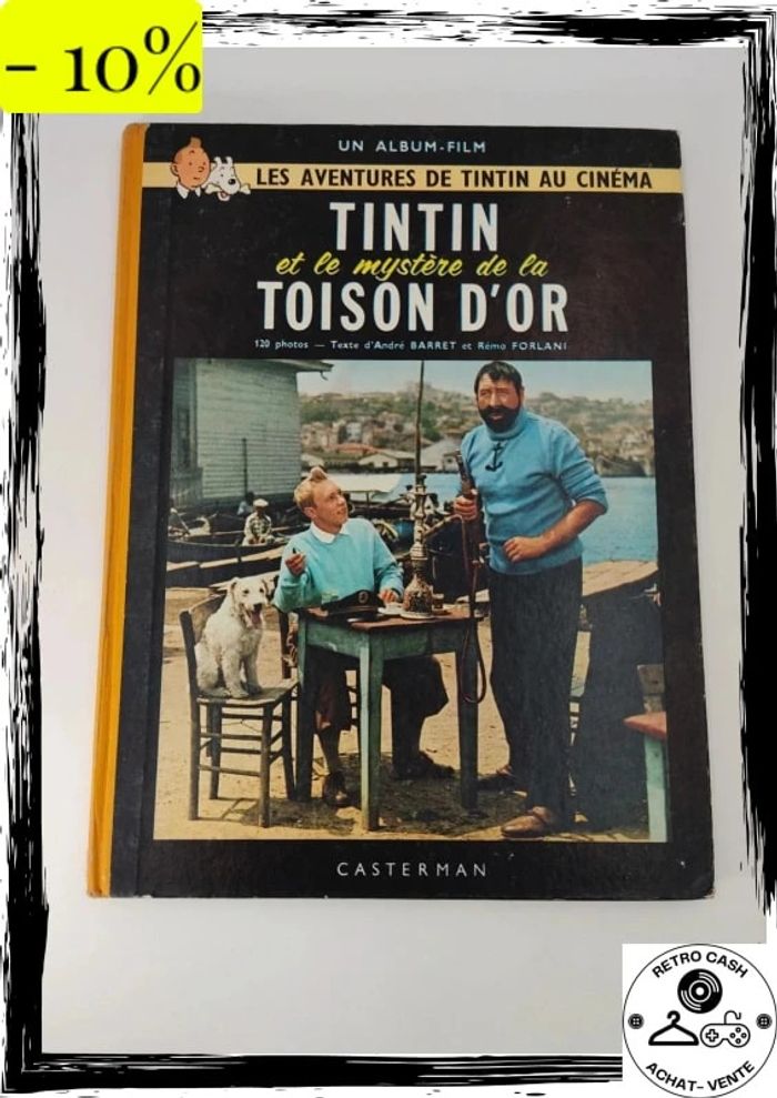 Tintin et le Mystère de la Toison d'Or - Edition 1962 - Hergé - BE - rare