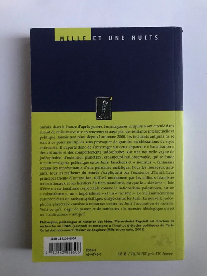 Livre « La nouvelle judéophobie » de Pierre-André Taguieff - photo numéro 3