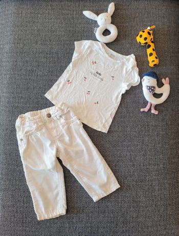 Ensemble fille 2 pièces 12 mois